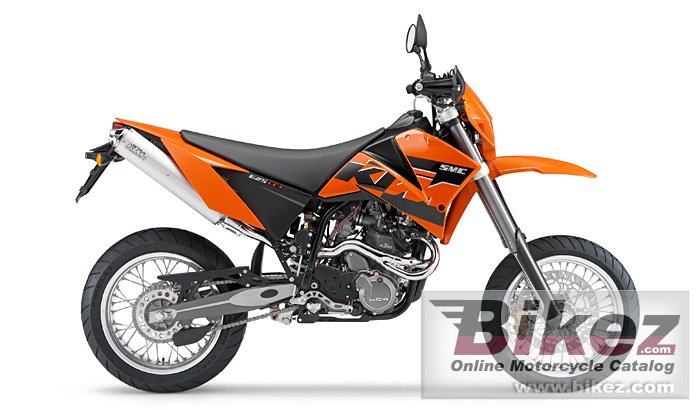 Big KTM 625 smc picture and wallpaper from Bikez.com